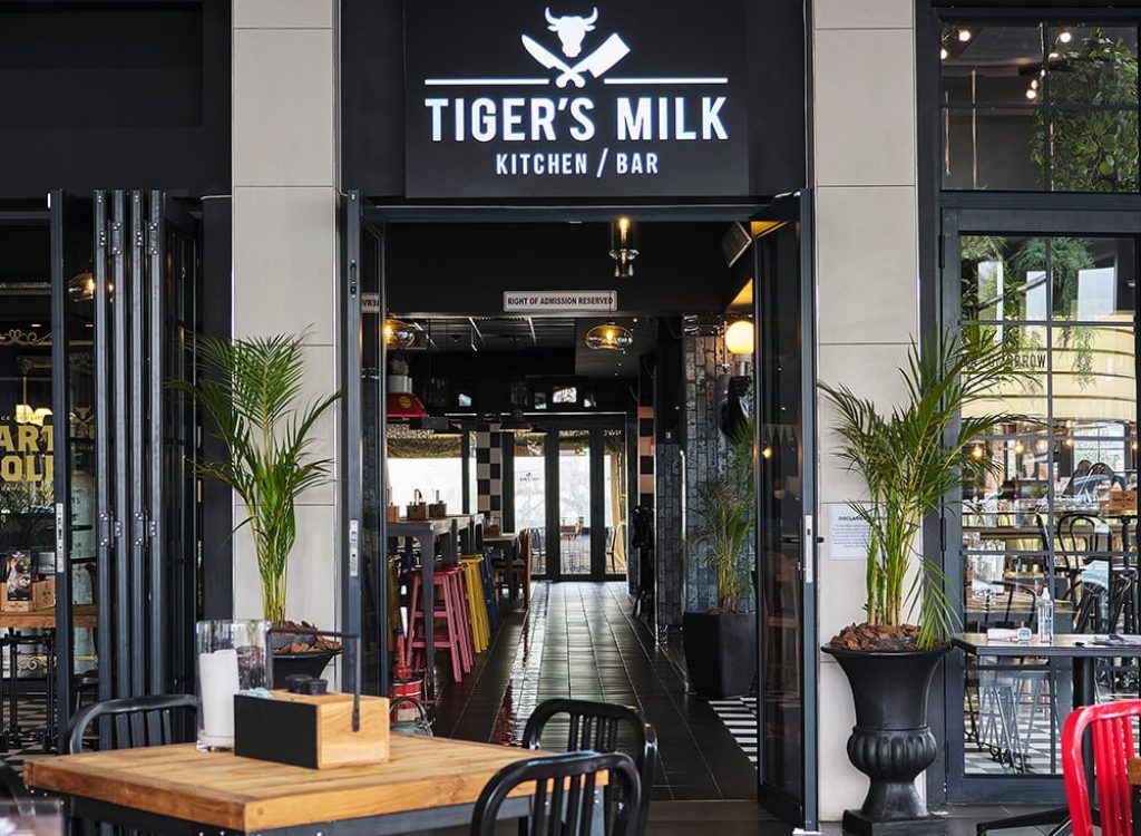 Tiger's Milk restaurant